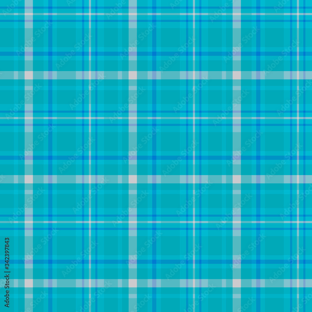 Seamless pattern in interesting water blue and grey colors for plaid, fabric, textile, clothes, tablecloth and other things. Vector image. Seamless pattern in interesting water blue and grey colors for plaid, fabric, textile, clothes, tablecloth and other things. Vector image.