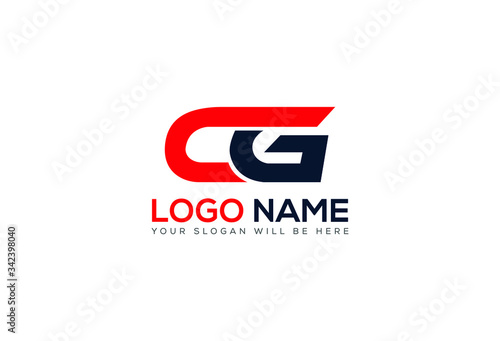 CG linked Logo design vector EPS File
