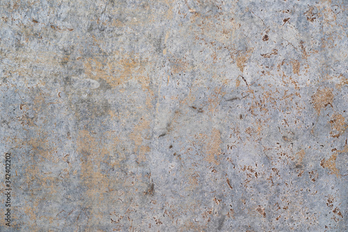 damaged grunge stone texture background with rusty metal look and copy space