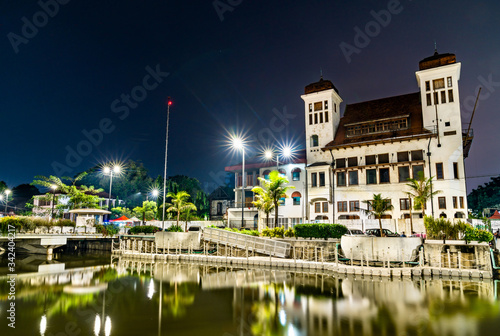 Traditional architecture in Kota Tua, the old town of Jakarta, Indonesia photo