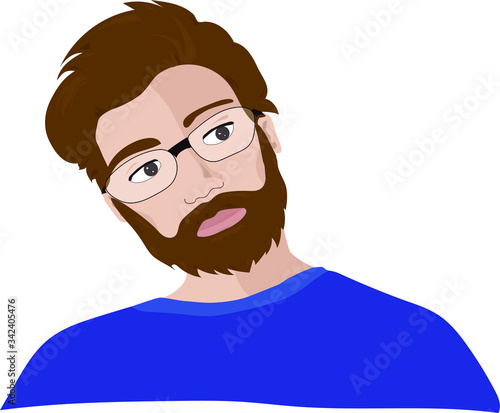 hombre con gafas
