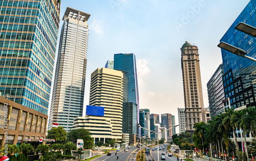 Central Business District of Jakarta. The capital of Indonesia © Leonid Andronov