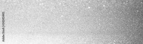 white and silver bokeh abstract background