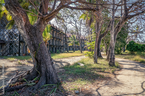 Abandoned resort on Contadora Island