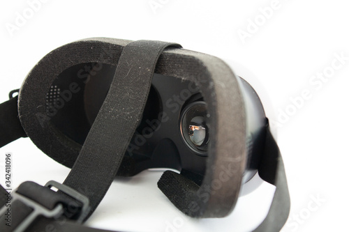 virtual glasses for smartphone on a white background