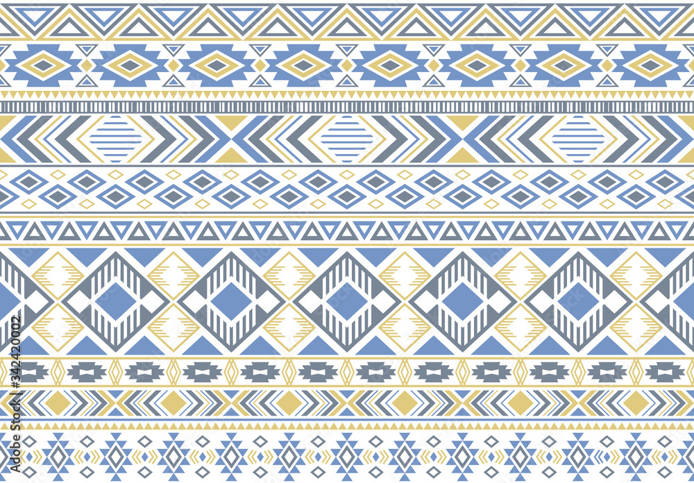 Tribal ethnic motifs geometric vector seamless background. Tribal ethnic motifs geometric vector seamless background.