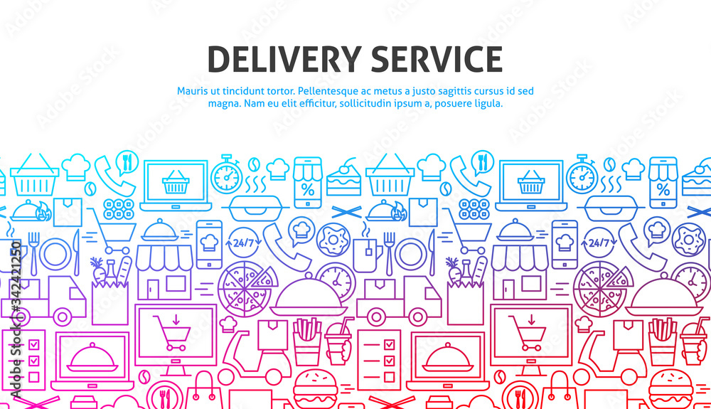 Delivery Service Concept Delivery Service Concept