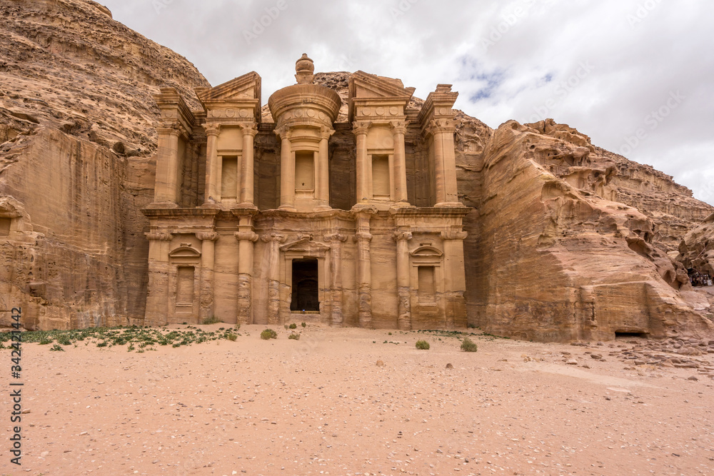 Ad Deir temple at Petra, Jordan