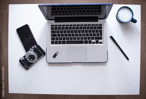 technological equipment, computer keys. industrial appearance, modern still life based on modern times.