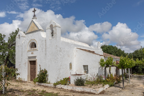 charming church in Alcantarilha for Patron Saint Sebastiao photo