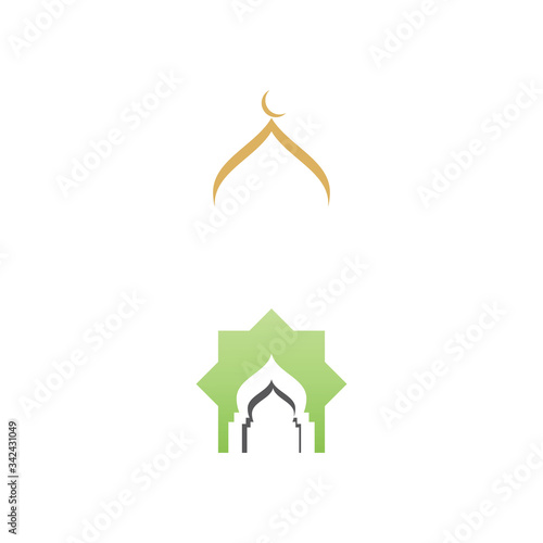 Islamic Logo Template vector symbol