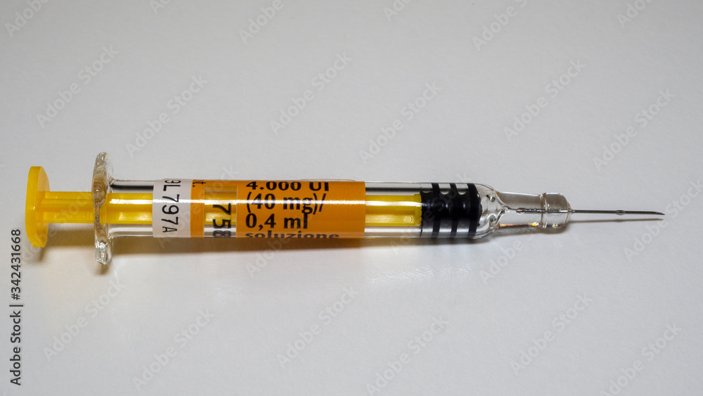 Clexane (blood thinner) injections solution in prefilled syringes