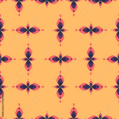 vector background with charming and modern motifs