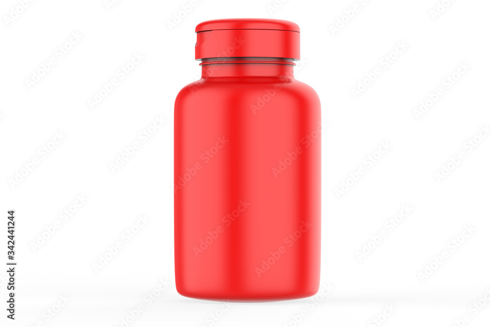 3D rendering Mock up jar for Packaging template on white background. 3d illustration 3D rendering Mock up jar for Packaging template on white background. 3d illustration