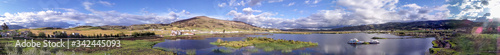 panorama of the Quilotoa lake - Ecuador