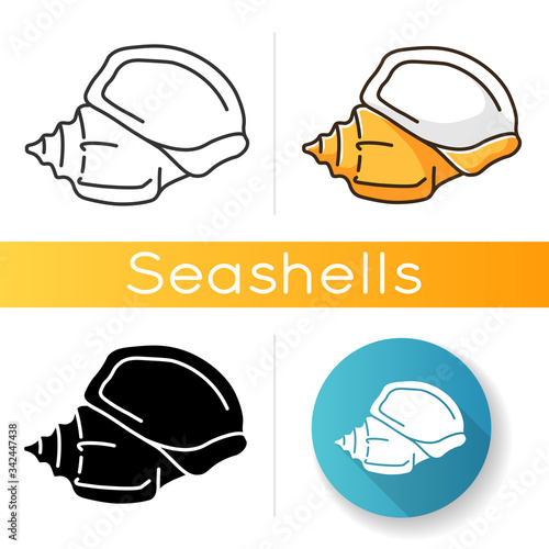 Triton trumpet shell icon