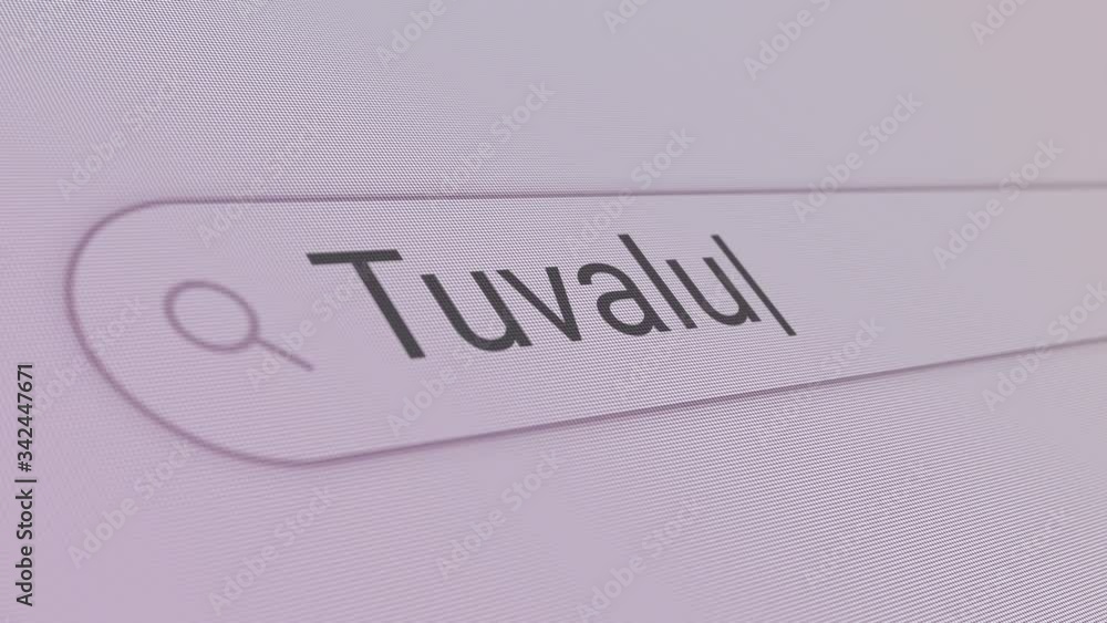Tuvalu Search Bar Close Up Single Line Typing Text Box Layout Web Database Browser Engine Concept Tuvalu Search Bar Close Up Single Line Typing Text Box Layout Web Database Browser Engine Concept