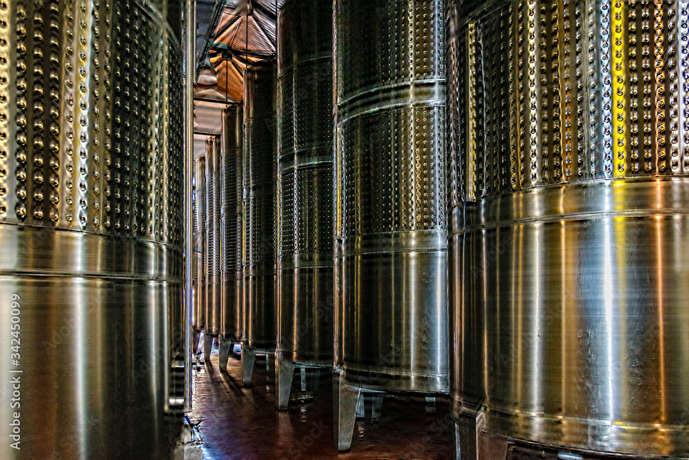 Obraz premium Wine Cellar, Mendoza Province, Argentina