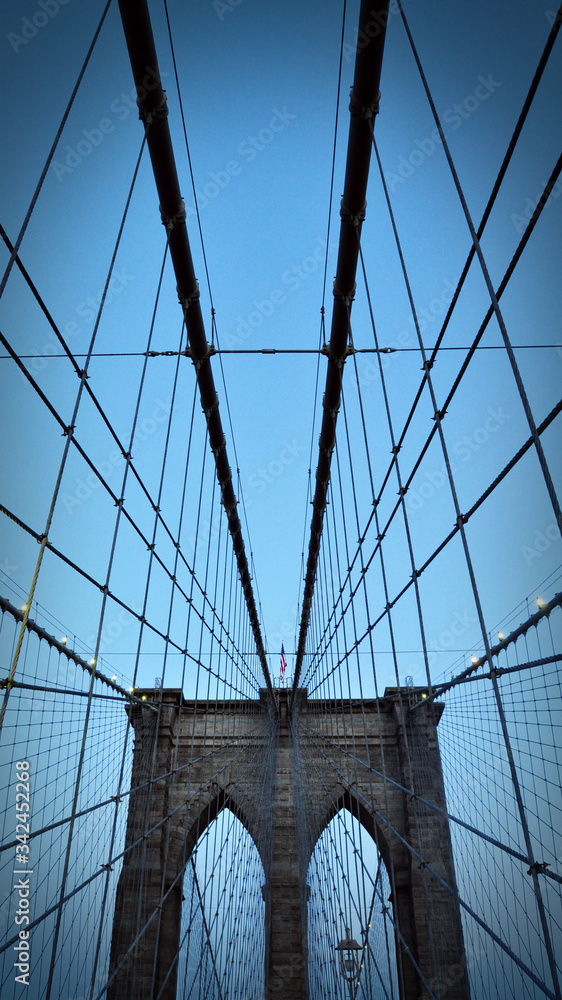 Obraz premium Brooklyn Bridge w Nowym Jorku