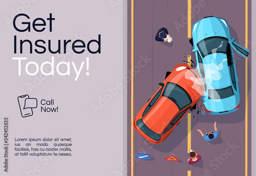 Insurance services banner template