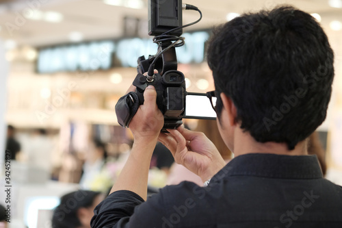 cameraman at work