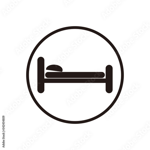 hostel icon vector illustration sign