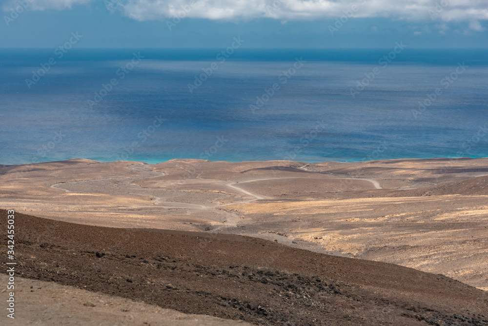 Cofete beach Canary Island of Fuerteventura Cofete beach Canary Island of Fuerteventura