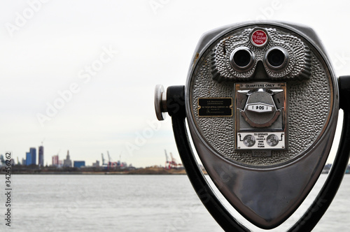 coin operated binoculars