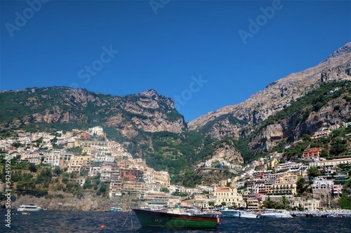 Positano desde el mar