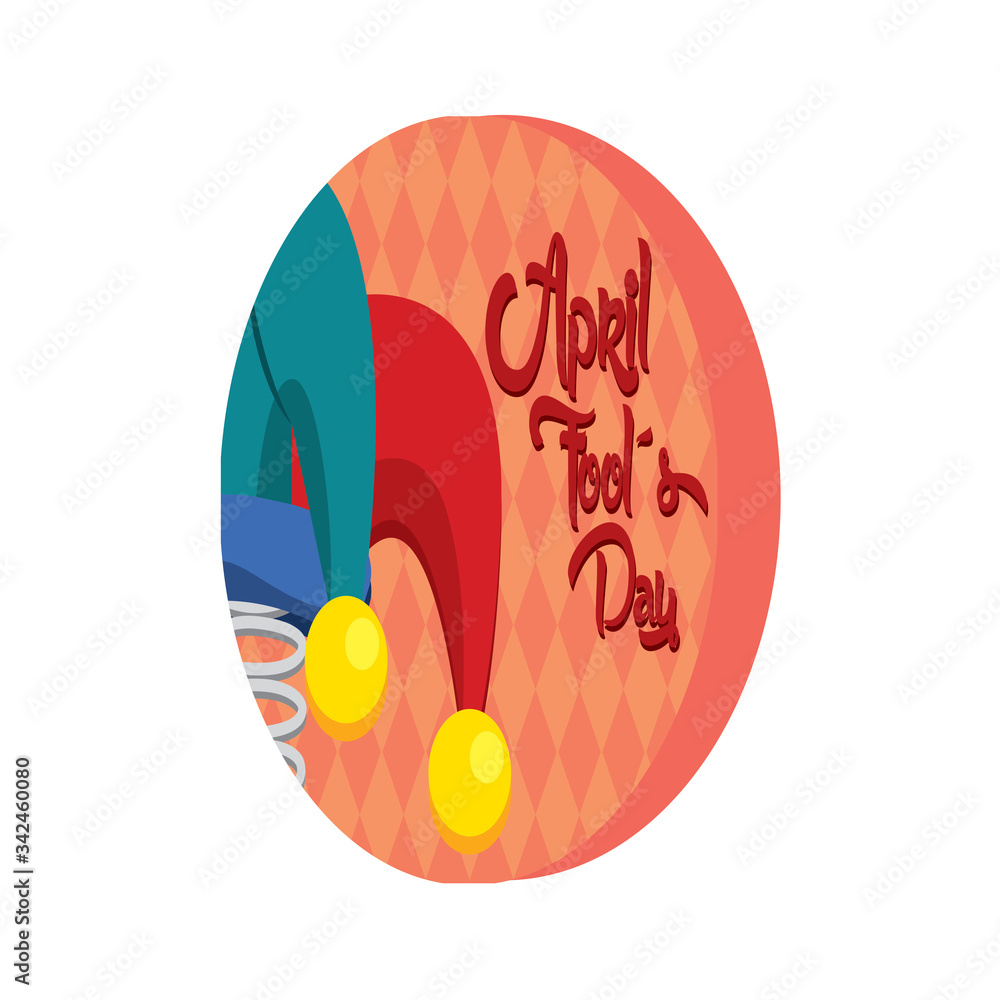 April fool day button April fool day button
