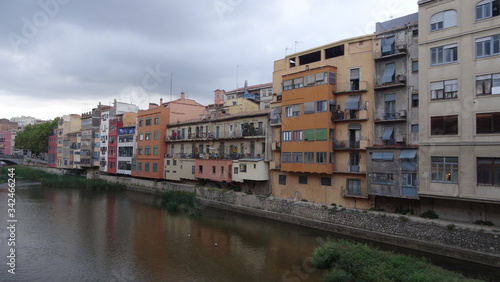 Girona is a swarm city in Catalonia with wonderful stone walls © Alla Ovchinnikova