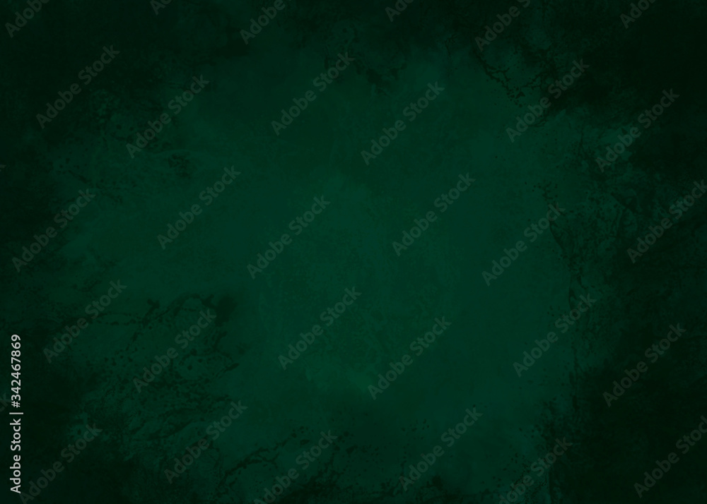 Fototapeta premium Fondo degradado circular con textura en tonos verdes