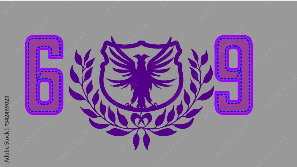 Tattoo tribal eagle print embroidery graphic design vector art Tattoo tribal eagle print embroidery graphic design vector art