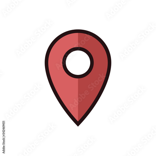 Free Download map pin icon, pin location vector icon - GFXLoad