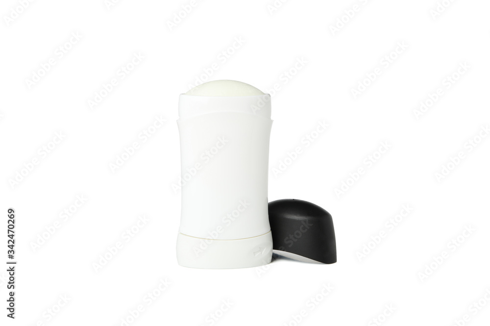 Body deodorant isolated on white background, blank space Body deodorant isolated on white background, blank space