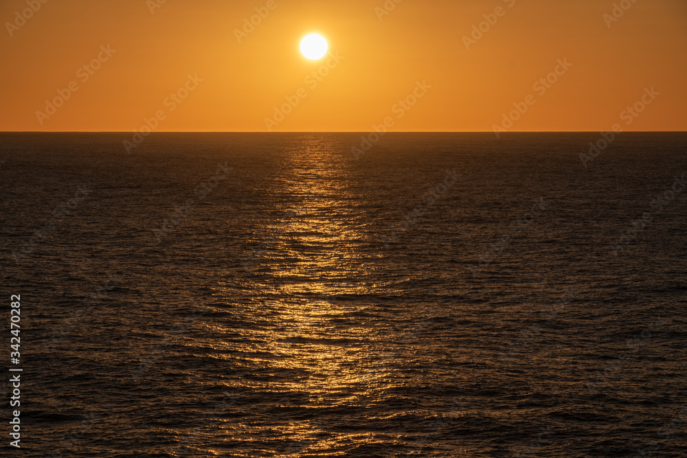 Sonnenuntergang - Atlantik - kanarische Inseln