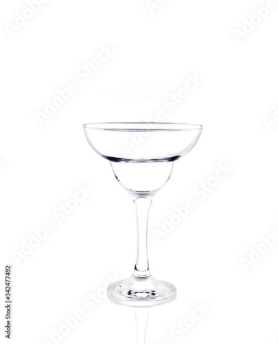 Cocktail glass on a white background