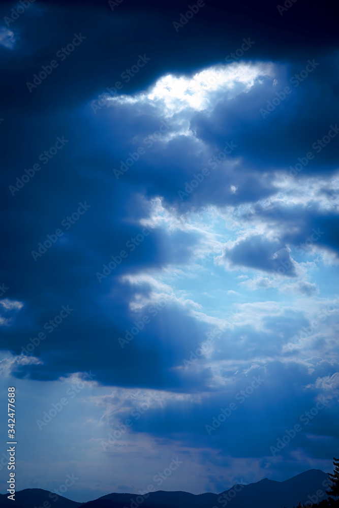 Sunset clouds with blue sky, sky cloud background. Sunset clouds with blue sky, sky cloud background.