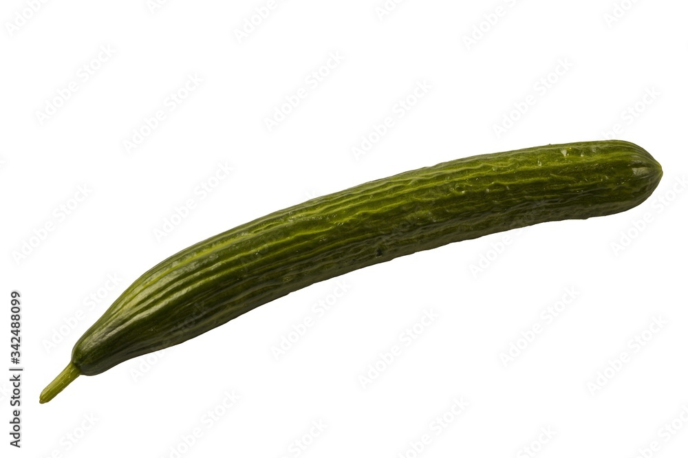 Close up view of cucumber isolated on white background. Fruits and vegetables concept. Close up view of cucumber isolated on white background. Fruits and vegetables concept.