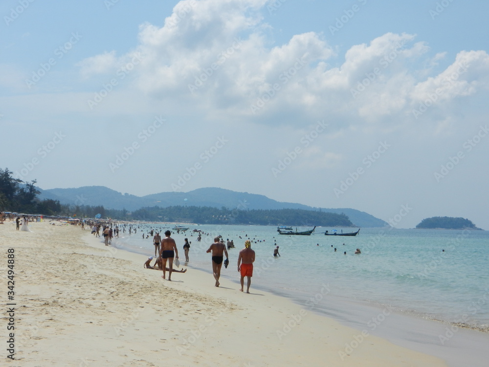 Patog Beach, Phuket, Thailand, Strand, Beach