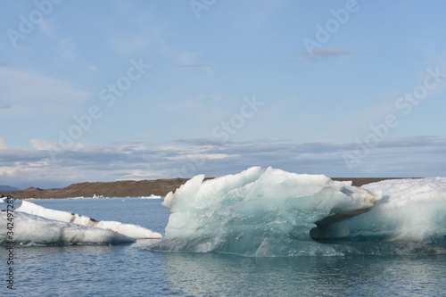 Iceberg en el glaciar de J  kuls  rl  n  Islandia.