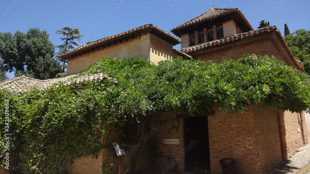 Granada is the famous ancient city in Andalusia, Spain Granada is the famous ancient city in Andalusia, Spain