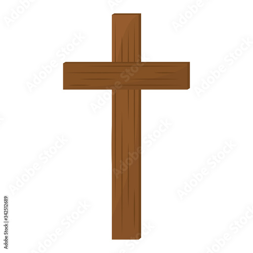 Wallpaper Mural Isolated cross icon Torontodigital.ca