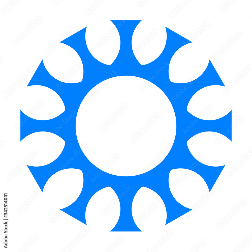 cov sars 2 - coronavirus icon sign symbol, blue simple outline flat - vector cov sars 2 - coronavirus icon sign symbol, blue simple outline flat - vector