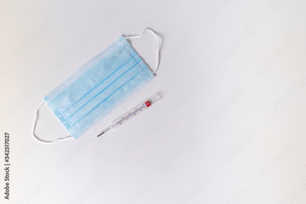 surgical mask with thermometer surgical mask with thermometer