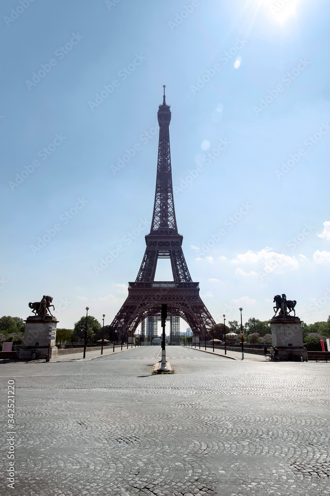 Naklejka premium Tour Eiffel à Paris