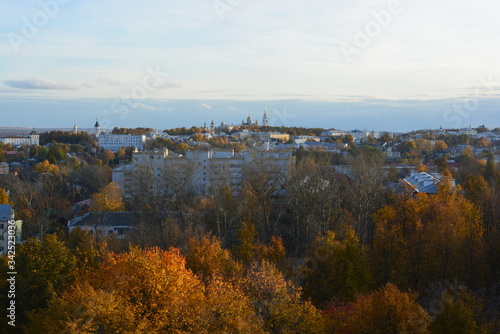 panorama of the city of Vladimir
