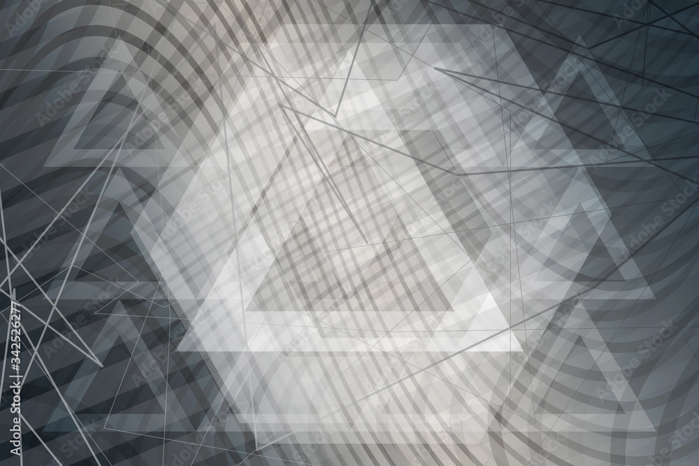 Obraz premium abstract, design, pattern, illustration, texture, blue, wallpaper, white, light, graphic, backdrop, digital, concept, technology, grey, art, lines, futuristic, paper, black, geometric, shape, fractal