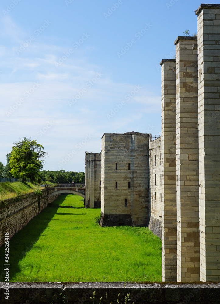 Douves Château de Vincennes France Douves Château de Vincennes France