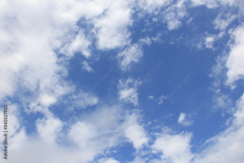 Fototapeta premium 爽やかな青空と白い雲